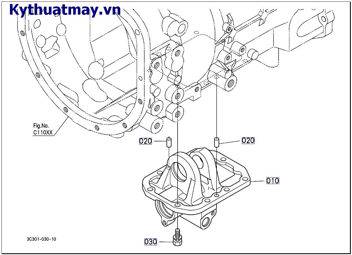 Hộp truyền cầu trước